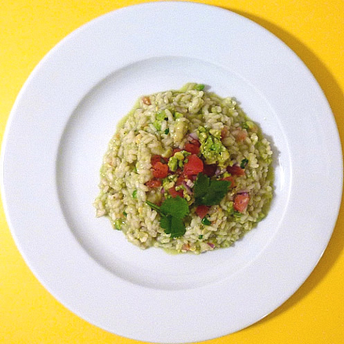risotto-guacamole