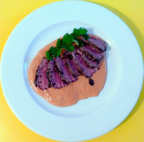 lammfilet-knoblisauce