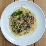 Linguine mit Thunfisch