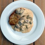 Kalbssteak Morchelsauce