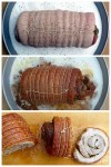 Porchetta Braten Collage