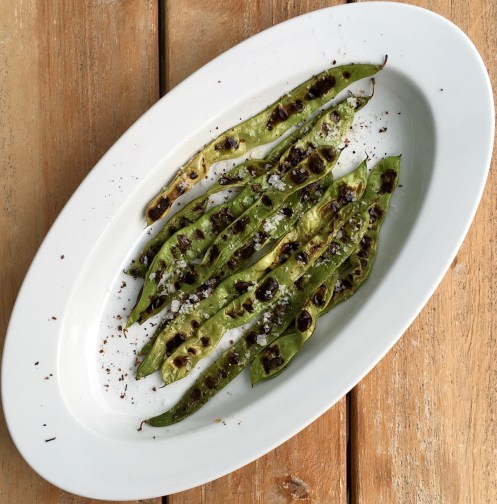 Cocobohnen grilliert