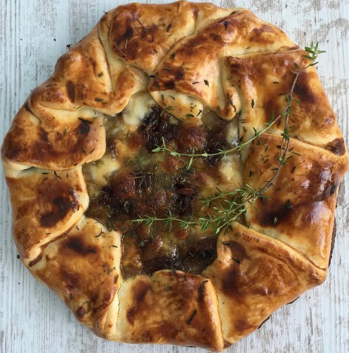 Karamelisierter Zwiebelkuchen